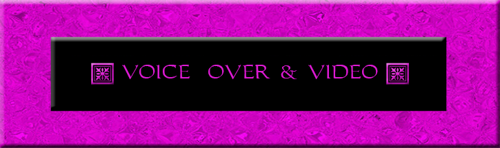 voice over and video